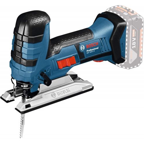  Bosch Professional Gst 18 V-Li S Cordless Jigsaw (Without Battery And Charger) - L-Boxx