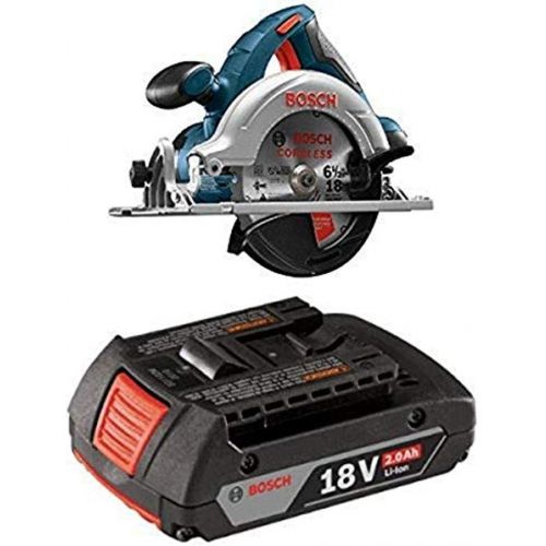  Bosch Bare-Tool CCS180B 18-Volt Lithium-Ion 6-1/2-Inch Lithium-Ion Circular Saw with 2.0 AH battery