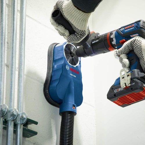  Bosch GSR18V-535FCB15 18V EC Brushless Connected-Ready Flexiclick 5-In-1 Drill/Driver System and (1) GFA18-H SDS-plus Rotary Hammer Attachment with Side Handle