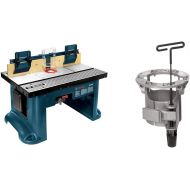 Bosch Benchtop Router Table RA1181 & Under-Table Router Base with Above-Table Hex Key RA1165