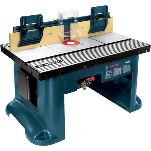  Bosch Benchtop Router Table RA1181 & Under-Table Router Base with Above-Table Hex Key RA1165