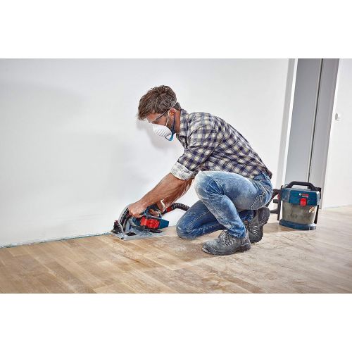  Bosch PROFACTOR GKT18V-20GCL 18V Cordless 5-1/2 In. Track Saw with BiTurbo Brushless Technology and Plunge Action, Battery Not Included