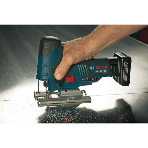  Bosch JS120N 12V Max Barrel-Grip Jig Saw (Bare Tool) , Blue