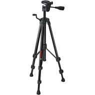 Bosch BT150 Compact Tripod with Extendable Height for Use with Line Lasers, Point Lasers, and Laser Distance Tape Measuring Tools, Black