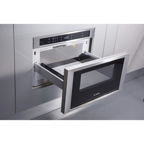  Bosch HMD8451UC 800 24 Stainless Steel Microwave Drawer