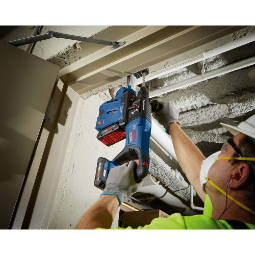  [아마존베스트]Bosch GBH18V-26DK15 18V EC Brushless SDS-plus Bulldog 1 In. Rotary Hammer Kit with (1) CORE18V 4.0 Ah Compact Battery