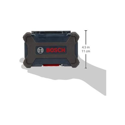  [아마존베스트]Bosch 40 Piece Impact Tough Drill Driver Custom Case System Set DDMS40