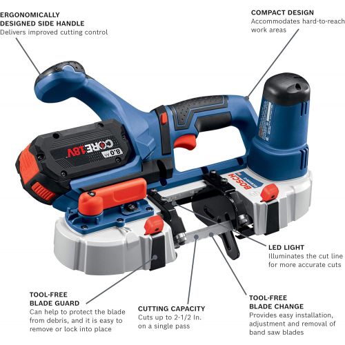  [아마존베스트]BOSCH GCB18V-2N 18V Compact Sand Saw (Bare Tool)