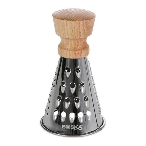  Boska Stainless Steel Table Grater - Best for Cheese, Chocolate, and Vegetables - Multifunctional Rust-Proof Shredder - Manual Handheld Flaker - 10 Year Warranty