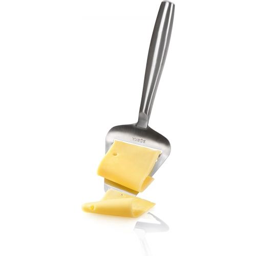  BOSKA Stainless Steel Cheese Slicer - Copenhagen For All Types of Cheese - Multi-Functional Cheese Slicer - Handheld Slicer - Silver Non-Stick - Dishwasher Safe - For Kitchen Cooking