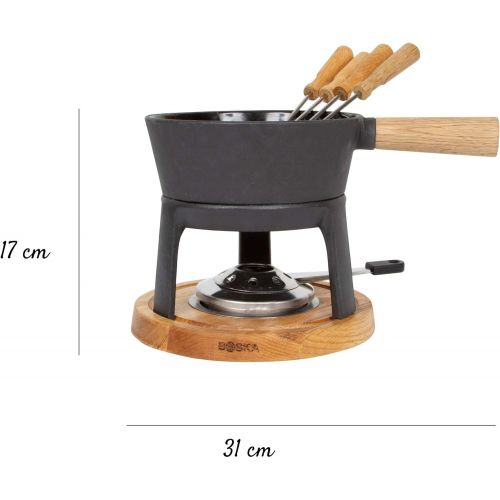  Boska Fondue-Set Pro, fuer 1 Liter Fonduekase, 310x212x170 mm