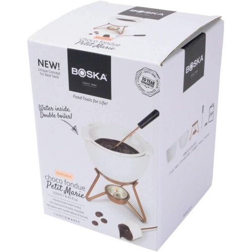  BOSKA Choco Petit Marie Chocolate Fondue, 250 ML, White/Brown