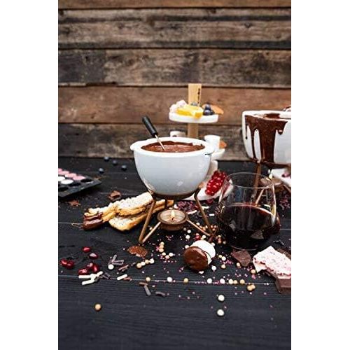  BOSKA Choco Petit Marie Chocolate Fondue, 250 ML, White/Brown