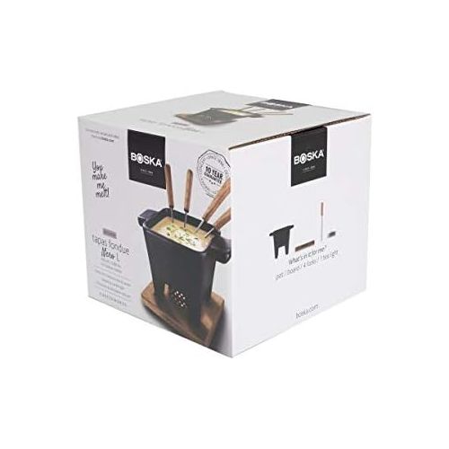  [아마존베스트]Boska Holland Tapas Cheese Fondue - Black - 400grammes