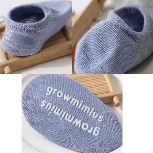  [아마존베스트]BOSONER Baby Crawling Anti-Slip Knee and Anti Slip Baby Boys Girls Socks Best Infant Gift, Unisex Baby Toddlers Kneepads 3 Pairs, Soft Cotton Assorted Boys Girls Grip Walkers Socks 3 Pairs