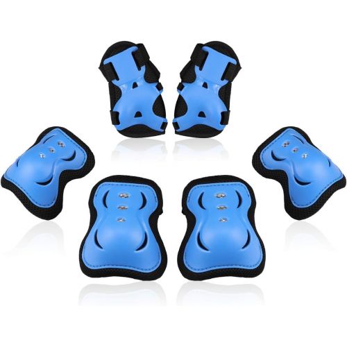  BOSONER Kids/Youth Knee Pad Elbow Pads Guards Protective Gear Set for Roller Skates Cycling BMX Bike Skateboard Inline Skatings Scooter Riding Sports