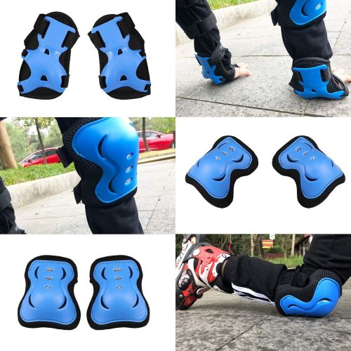  BOSONER Kids/Youth Knee Pad Elbow Pads Guards Protective Gear Set for Roller Skates Cycling BMX Bike Skateboard Inline Skatings Scooter Riding Sports