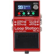BOSS RC-5 Loop Station ? modern, compact looper with first-class sound quality, 99 phrase memories, 57 rhythms and optional MIDI control. Perfect for guitar, bass, electroacoustic