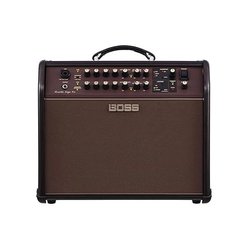  Boss Acoustic Singer Pro 120-Watt Bi-Amp Acoustic Combo with FX and Boss FS-6 Dual Foot Switch