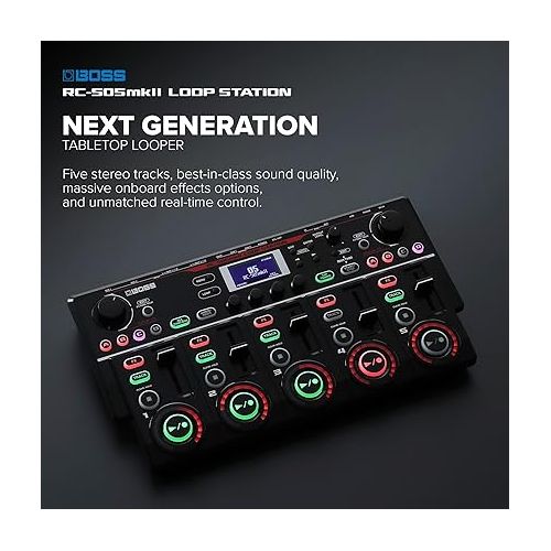  BOSS RC-505MKII Loop Station + Boss FS-6 Dual Foot Switch