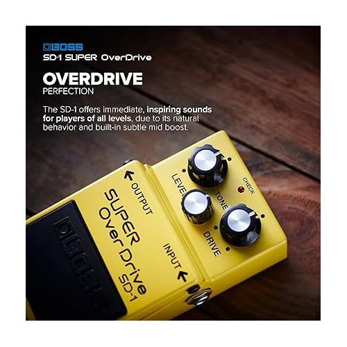  Boss SD-1 Super Overdrive Pedal