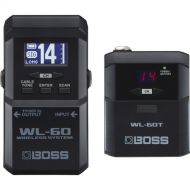 BOSS WL-60 2.4 GHz Wireless System for Electric Guitars and Basses