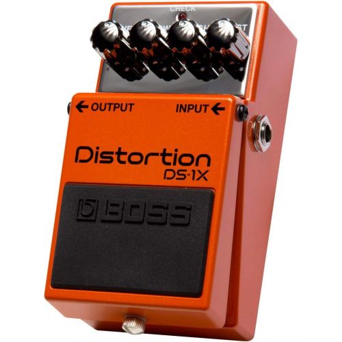  Boss DS-1X Distortion Guitar Effects Pedal with 1 Year Free Extended Warranty