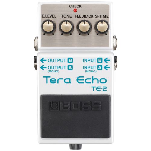  BOSS Boss TE-2 Tera Echo Effects Pedal w/4 Cables