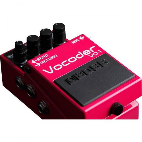  BOSS VO-1 Vocoder Effects Pedal with Microfiber and 1 Year Everything Music Extended Warranty