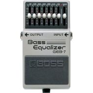 BOSS Seven-Band Graphic Bass Equalizer Guitar Pedal (GEB-7)