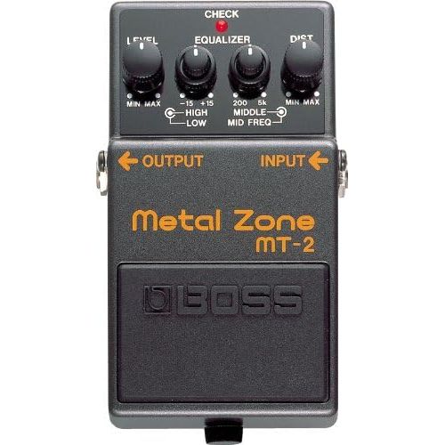  Boss MT-2 Metal Zone Distortion Guitar Pedal