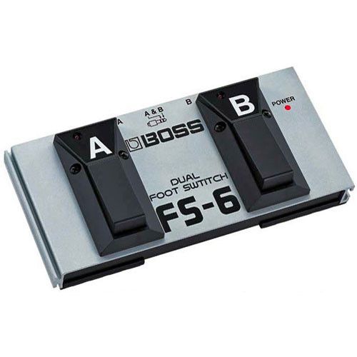  BOSS FS-6 - Dual Latch and Momentary Footswitch Pedal