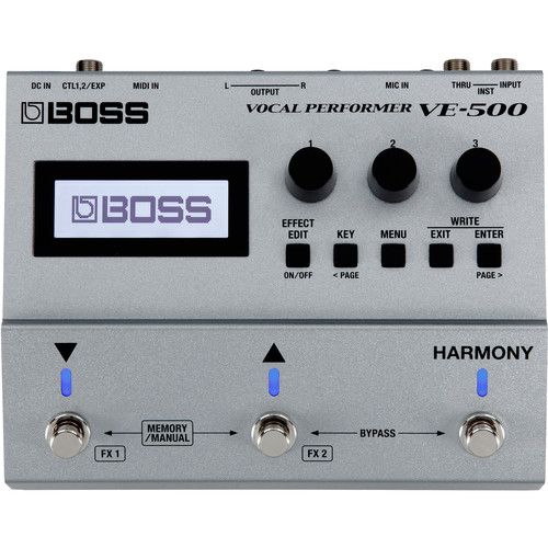  BOSS VE-500 Vocal Performer Pedal