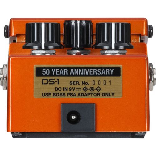  BOSS DS-1 50th Anniversary Limited-Edition Distortion Pedal