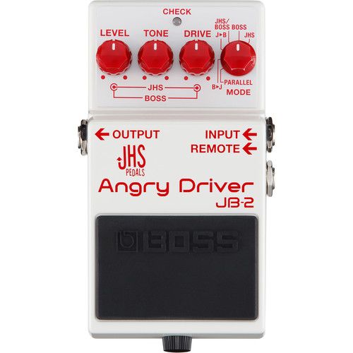  BOSS JHS JB-2 Angry Driver Over Drive Pedal for Electric Guitar