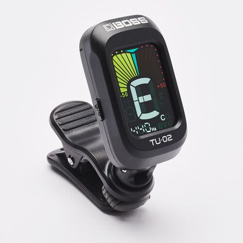  BOSS TU-02 Clip-On Backlit Tuner