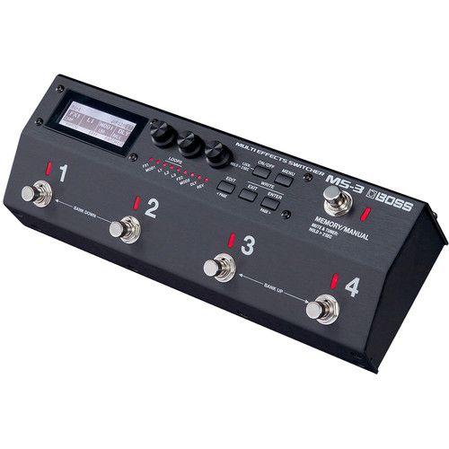  BOSS MS-3 Multi-Effects Switcher with Onboard Processing