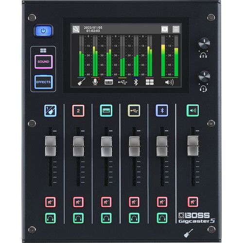  BOSS Gigcaster 5 Audio Streaming Mixer