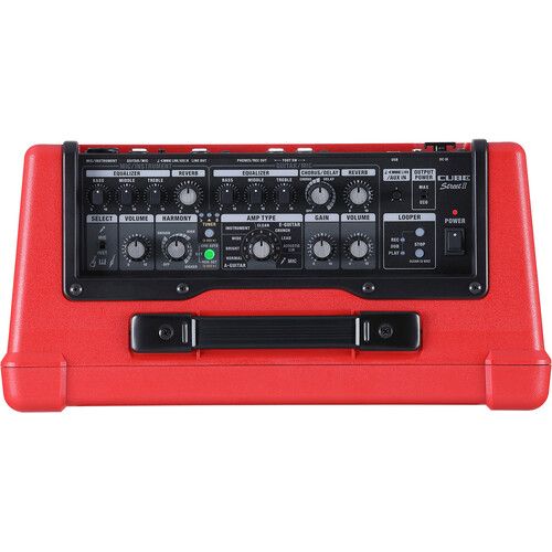  BOSS CUBE Street II Battery-Powered Stereo Amplifier (Red)