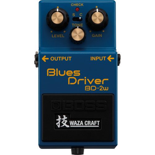  BOSS BD-2W Blues Driver Waza Craft Distortion Pedal