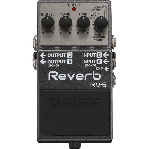  BOSS RV-6 Reverb Pedal