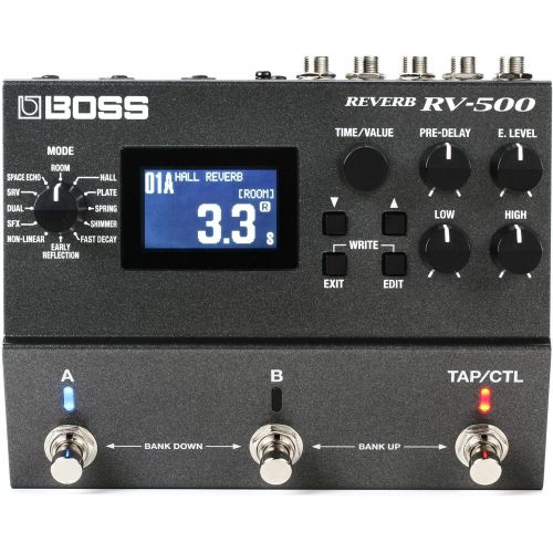  BOSS Reverb Processor Guitar Pedal (RV-500)