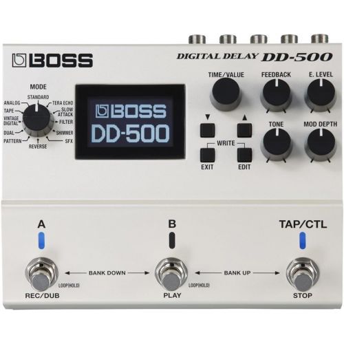  BOSS Digital Delay Guitar Pedal, Standard (DD-500)