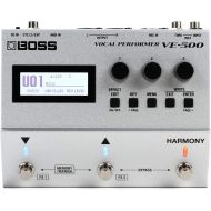 BOSS Vocal Performer Effects Processor Guitar Pedal (VE-500), Silver