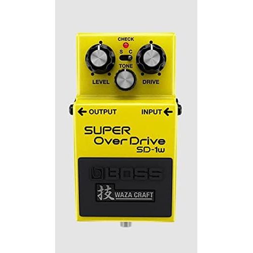  Boss SD-1W Super Overdrive Waza Craft Guitar Effects Pedal