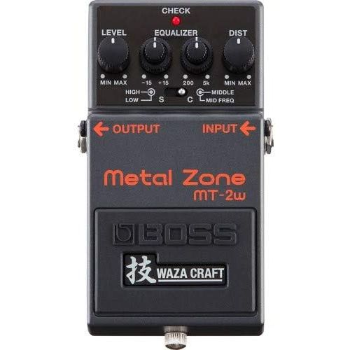  BOSS WAZA Craft Metal Zone Guitar Pedal (MT-2W)