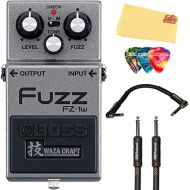 Boss CE-5 Chorus Ensemble Bundle with Fender Play Online Lessons, Picks, Patch Cable, and Austin Bazaar Polishing Cloth