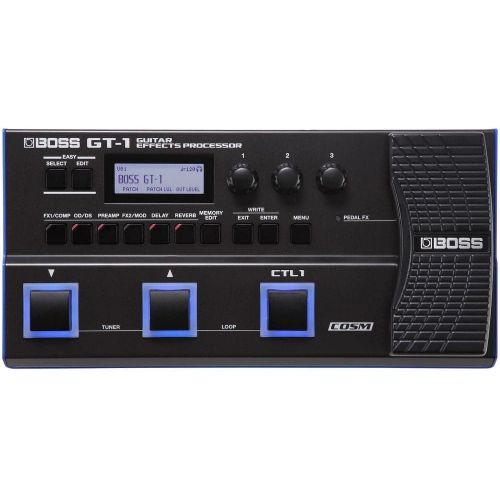  BOSS Guitar Effects Processor, Black (GT-1)