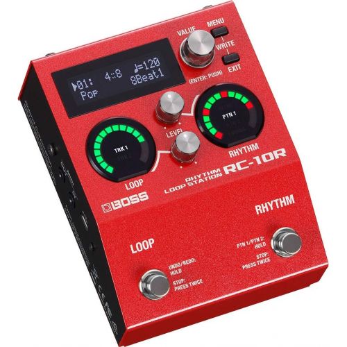  BOSS Guitar Looper Effects Pedal, Red (RC-10R)