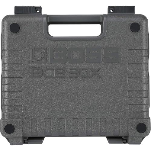  BOSS BCB-30X Ultra-Portable Effects Board and Case with Integrated Lid Small, Durable and Rugged Protection, Customizable for Your Guitar Pedals